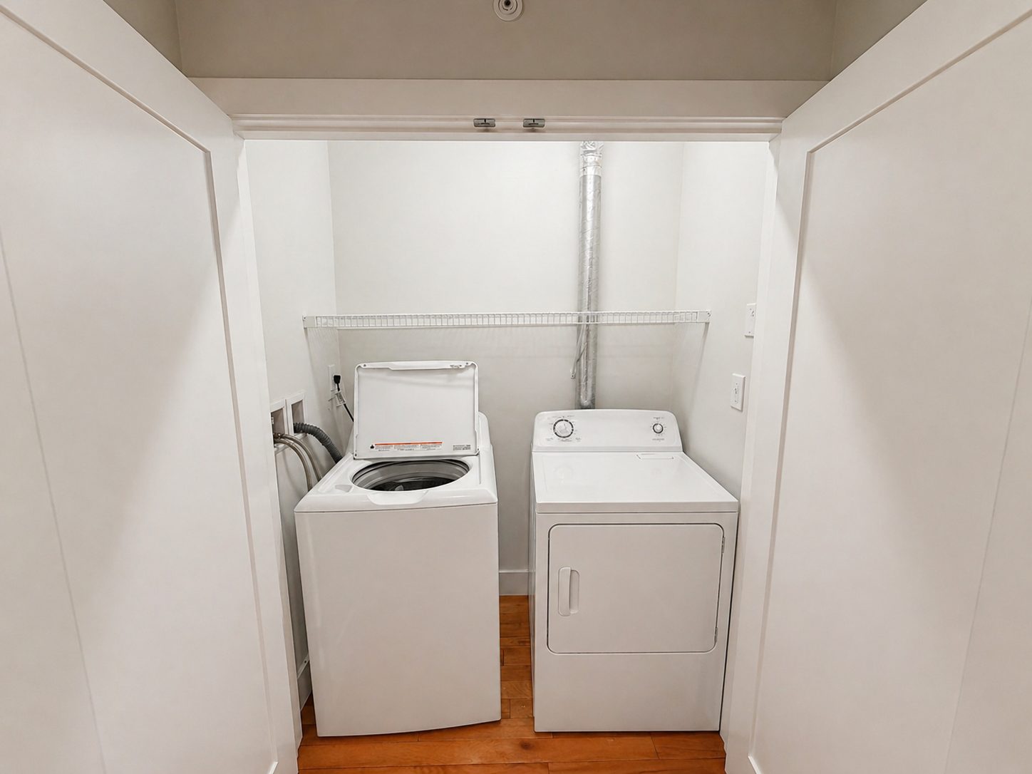 In-unit washer and dryer at Brickwalk Village
